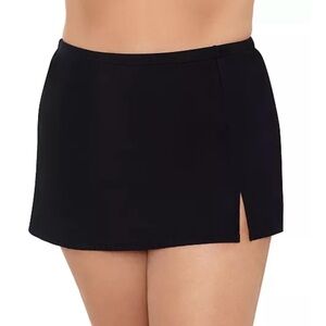 NWT Swim Solutions Plus Size Swim Skirt size 24W